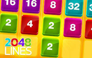 2048 Lines: Fun Number Merge & Line Drawing Puzzle Game