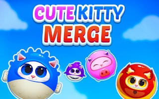 Cute Kitty Merge Puzzle