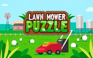 Lawn Mower Puzzle Game