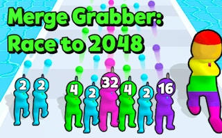 Merge Grabber: Race to 2048