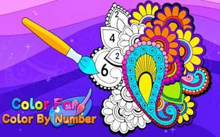 Color Fan - Color By Number: Relaxing Art & Puzzle Game