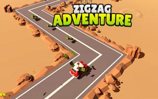 Zigzag Adventure: Endless Car Runner