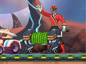 Power Rangers Space Miner Online Arcade Game