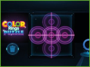 Circle Break Color Rings Puzzle