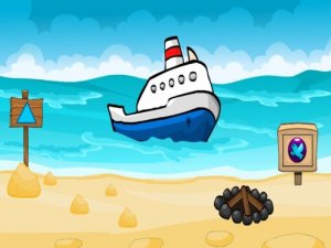 Beach Escape 3 Online Puzzle Game - Point and Click Adventure