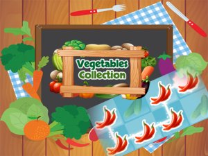 Vegetables Collection Puzzle Game