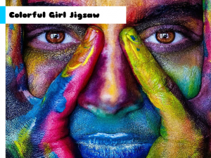 Colorful Girl Jigsaw Puzzle Game Online - Puzzle Game