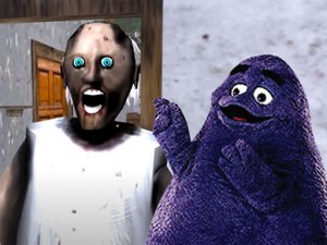 When Granny Met Grimace Shake Puzzle Game - Logic Puzzle Game