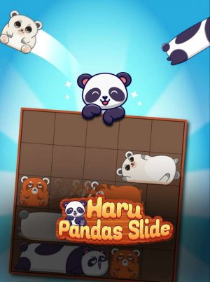 Panda Slide Puzzle Game
