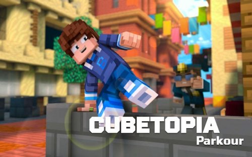 Cucasual Gameopia Parkour: Free Block Adventure Game