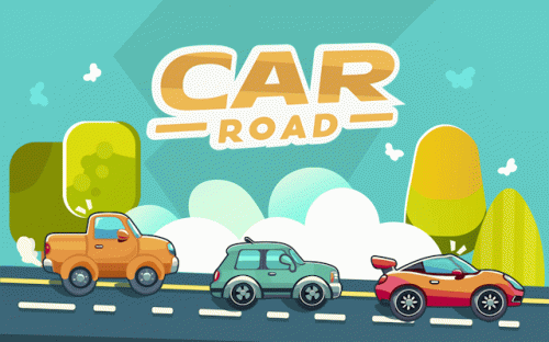 Car Road Puzzle: Build & Drive