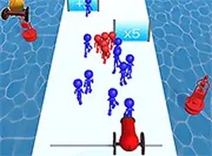 Stickman Cannon Shooter Strategy