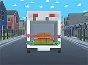 Box Truck Belt Driving Puzzle Game Online - Puzzle Game