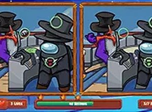 Impostor Differences Online Puzzle Game - Spot the Difference