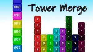 Tower Merge Puzzle Game